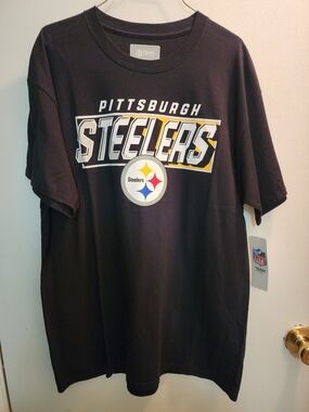 Pittsburgh Steelers Black Team Graphic T-Shirt
